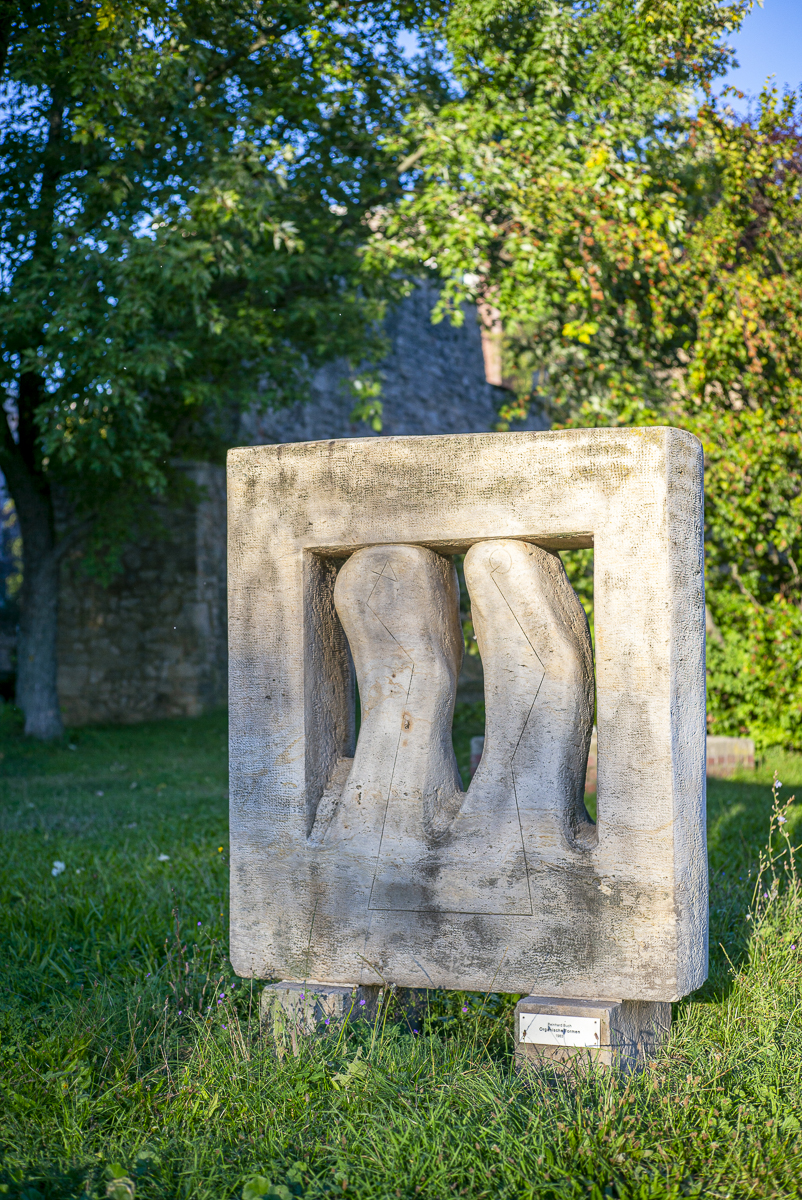 SteinskulpturOrganische Formen von Reinhard Buch in Gera