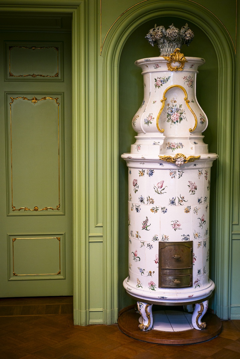Innenansicht der Villa Hirsch